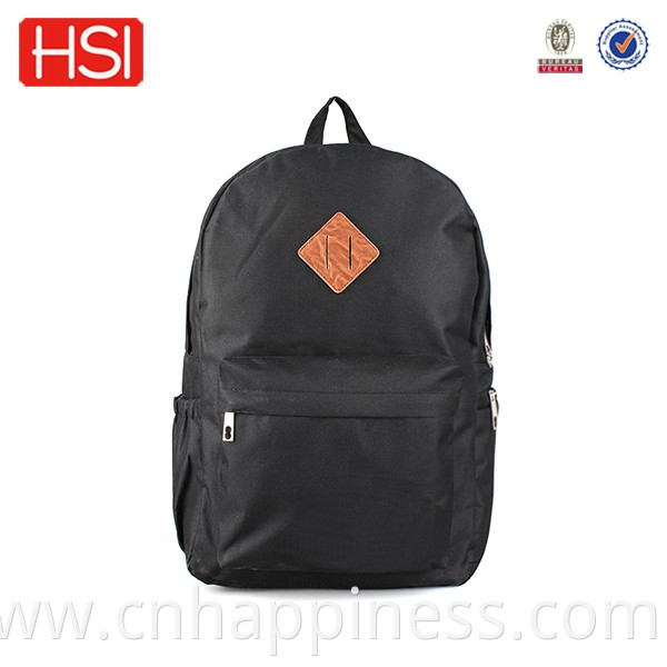 2022 new design polyester 600D school bag for students